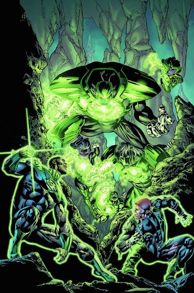 Portada del Green Lantern Corps 11