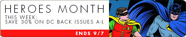 Save on Your Favorite Superhero Books During Heroes Month